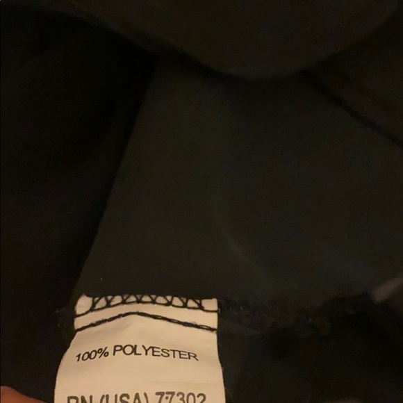 Zara black double pocket loose satin shirt  blouse - Picture 11 of 12